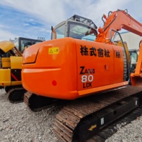 Excavatrice hydraulique sur chenilles Hitachi ZX80 ZAXIS80 d'occasion, 8 tonnes, durable et économique, à vendre