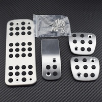 Repose-pieds de frein modifié pour voiture à pédales deux places adulte AT/MT, avec plaque de protection pour PEUGEOT 207 301 307 208 2008 308