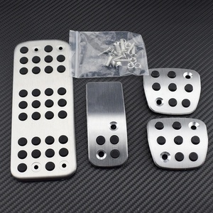 Repose-pieds de frein modifié pour voiture à pédales deux places adulte AT/MT, avec plaque de protection pour PEUGEOT 207 301 307 <span class=keywords><strong>208</strong></span> 2008 308 - Product Image 4
