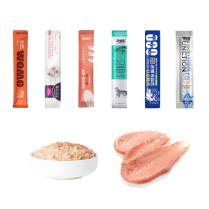 Cat <b>Strip</b> Liquid Stick Packing Machine Pet Snack Food Nutritional Cat <b>Strips</b> Snack Sachet Filling Meat Paste Packing Machine - Product Image 2