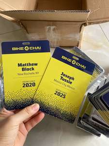 Badges d'événement en PVC personnalisés, cartes d'identité en plastique avec photo, badges nominatifs pour le personnel, badges d'identification pour employés, badges d'inscription économiques - Product Image 6