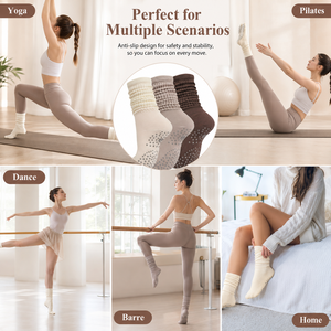 Wholesale Custom Design Logo Professional Dance Floor <strong>Socks</strong> <strong>Brown</strong> Non-Slip Yoga Oem Gym <strong>Socks</strong> Non-slip Yoga <strong>Socks</strong> - Product Image 6
