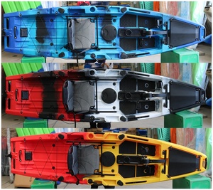 Vicking 10.5ft duy nhất ngồi trên máy bay phản lực trượt tuyết và câu cá Kayak HDPE chất liệu từ Kayak nhà máy hệ thống bàn đạp cho 1 người Touring - Product Image 2