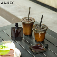 Pochette Doypack JIJID avec bec verseur pour emballage de liquides, boissons, aliments personnalisés, café