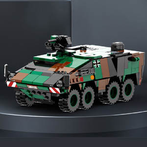 Véhicule de combat d'infanterie Boxer véhicule blindé éducatif bloc de construction ensemble de jouets garçon jouet ensemble de briques de construction pour enfants garçons - Product Image 5