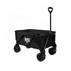 Giardino Carrello Da Campeggio Per Tutti I <span class=keywords><strong>Terreni</strong></span> pieghevole pieghevole in acciaio Carrello spesa pieghevole deposito Campeggio 100kg - Product Image 2