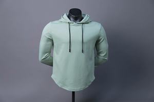 เสื้อแขนยาวแบบสวมหัวมีฮู้ดเสื้อสเวตเชิ้ตโลโก้ออกแบบได้ตามต้องการ - Product Image 5