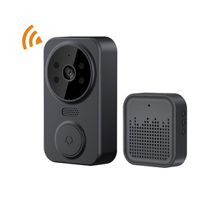 Sonnette de porte intelligente sans fil LEDEAST M8 avec alarme, rappel, accès à distance et fonction de conversation bidirectionnelle avec les visiteurs - Product Image 2