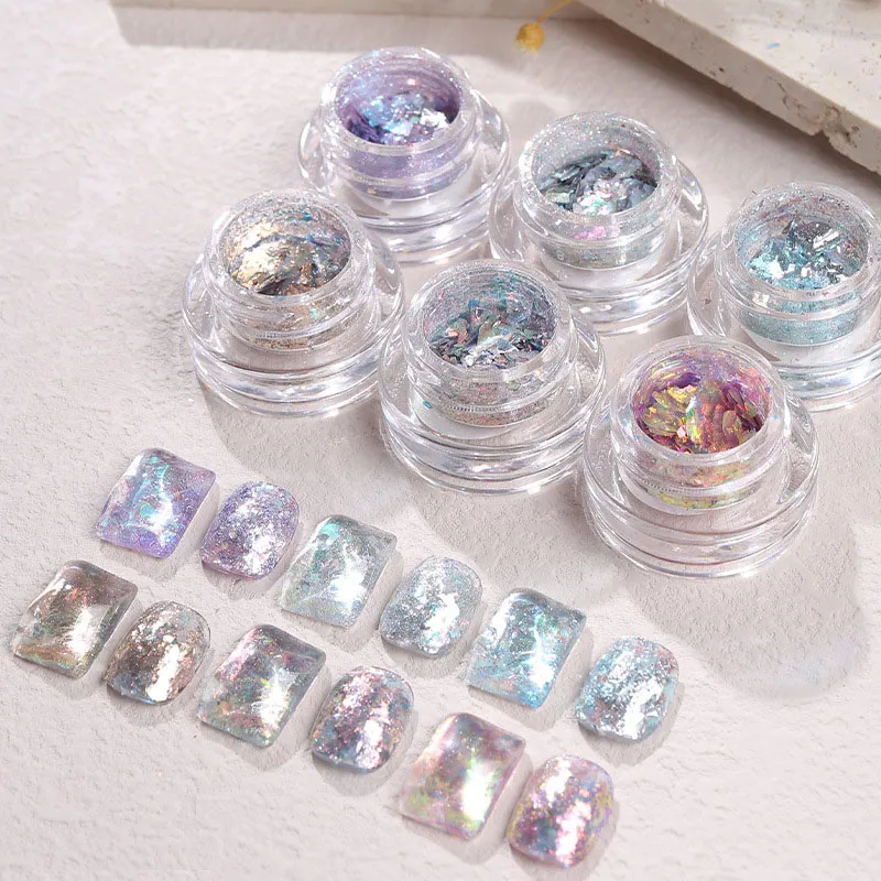 Fábrica fornecimento venda quente WN série prego pó Manicure Nail Glitter Chrome Pó