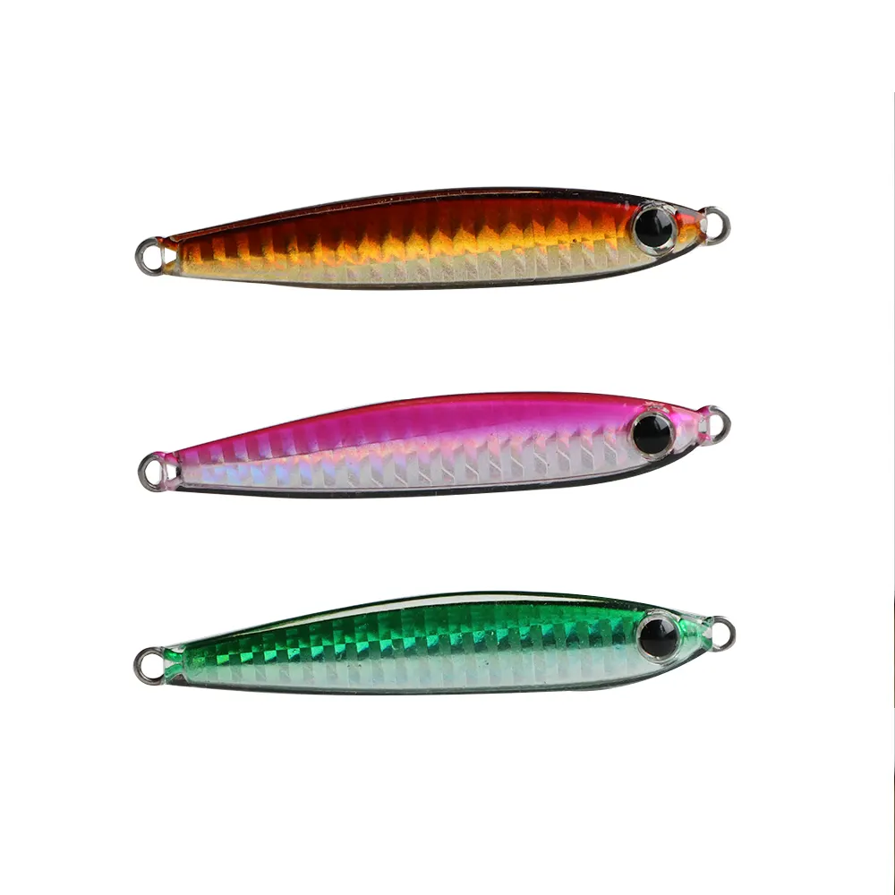 Epoxy Resin Fishing Jig Lure (3inch / 1 Ounce) - Great for Striped Bass, Tuna and Other Game Fish