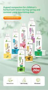 Lotion liquide pour bain et bain de pieds aux herbes pour bébé avec armoise et racine d'isatis - Spécialisé pour les enfants - Product Image 5