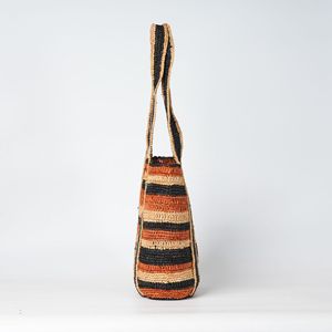 <span class=keywords><strong>Sac</strong></span> fourre-tout de gros personnalisé, <span class=keywords><strong>sac</strong></span> à la mode léger en crochet, sacs de plage tissés simples pour femmes, pour le quotidien - Product Image 3