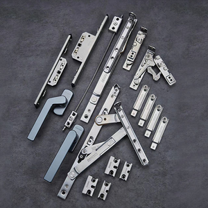 <span class=keywords><strong>Fenêtre</strong></span> à battant en alliage d'aluminium à rupture de pont thermique insonorisée personnalisée, double vitrage trempé, moustiquaire de sécurité en acier inoxydable pour extérieur - Product Image 3