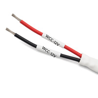 Harnais de câbles de stockage d'énergie rouge et noir à 2 conducteurs avec connecteur blanc et fils nus pour l'utilisation dans les packs de batteries et le câblage ESS