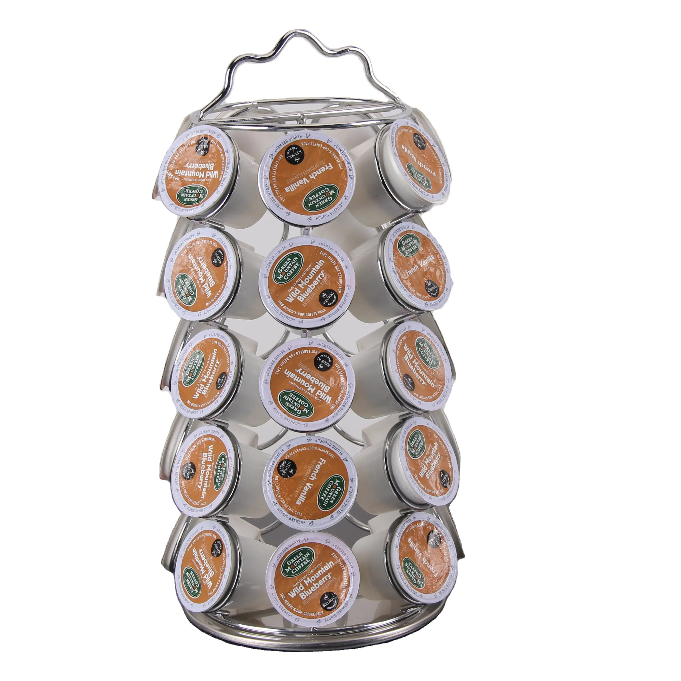 Hot Selling Portable Revolving Base 35個KカップCoffee Pods Holder