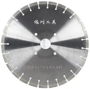 350 мм 400 мм лазерная сварка алмазный пильный диск резак Циркулярный диск для резки твердого гранита бетона мрамора песчаника