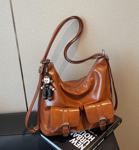 Sac bandoulière de luxe multi-poches grande capacité, nouvelle collection 2025, sac à main de créateur - Product Image 2