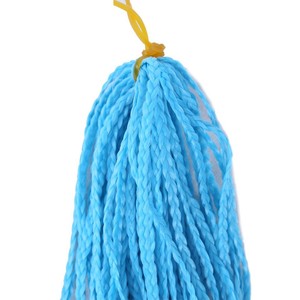 Perruques en fibre synthétique haute température de style européen américain Petites tresses Queues de cheval Tresses à trois brins <span class=keywords><strong>Dreadlocks</strong></span> - Product Image 4