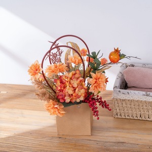 CallaFloral - Juego de Ramos de Flores Artificiales de Plástico y Tela Tejida, Hortensias para Decoración del Hogar y Bodas CF01471 - Product Image 1