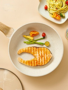 Ensemble de wok et <span class=keywords><strong>casserole</strong></span> antiadhésifs pour la maison, ustensiles de cuisine en <span class=keywords><strong>pierre</strong></span> Maifan - Product Image 4