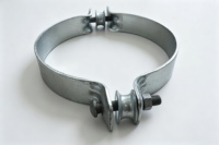 Collier de serrage pour poteau galvanisé à chaud en acier au carbone pour matériel de ligne électrique