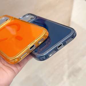 เคสโทรศัพท์มือถืออะคริลิคสีทึบสำหรับ iPhone 17 <span class=keywords><strong>PRO</strong></span> MAX เคสแข็งแม่เหล็กปกป้องเต็มรูปแบบ - Product Image 2