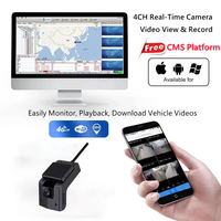 Cámara para Vehículos con IA 4G, ADAS, DMS, GPS, Cámara Dual, Visión Nocturna y Monitor de Estacionamiento para la Seguridad de la Flota