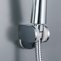 Support mural de douche rotatif et réglable en ABS chromé multicouche pour salle de bain, vente en gros