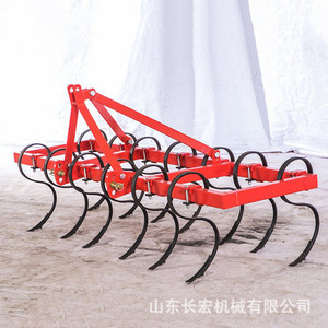 3ZS Series Farm <b>Cultivator</b> Subsoiler 4 Row Red High Productivity For Tractor Use - Product Image 1