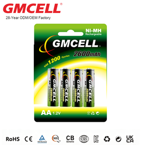 8 piles AA rechargeables haute capacité 2600 mAh avec chargeur rapide 8 emplacements, piles Ni-MH double A, 1000 cycles - Product Image 5