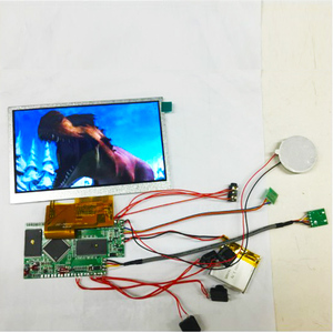 2019 nuovo lettore video usb promozionale da 7 pollici con scheda video per brochure video per biglietti d'auguri scheda PCAB - Product Image 5