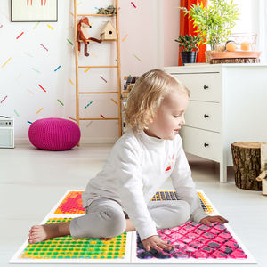 Écologique Long King Sensory Tiles ABS Material Baby Play Mat PVC Sensory Rooms Liquid Sensory Floor Mat Kids Sensory Mats - Product Image 1