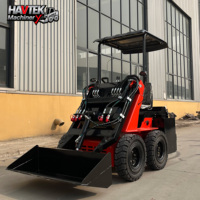 Spedizione Gratuita Mini Skid Steer Loader, Trincia Forestale, Attrezzatura per Mini Skid Steer Loader da Carico, Mini Skid Steer Loader Diesel