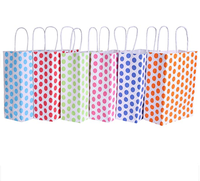 Sacs en papier personnalisés de luxe imprimés et recyclables avec poignées pour cadeaux d'anniversaire et fêtes, vente en gros