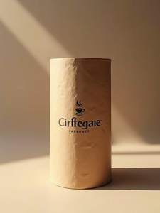 Tube en papier kraft écologique recyclable personnalisé pour le thé, les grains de café, les fleurs, l'emballage de cartons, tube en papier - Product Image 3