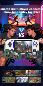 Console di Gioco Portatile Retro G33 con Sistema Linux, Schermo da 4,3 Pollici, Emulatore per PS1 PSP N64 - Product Image 6