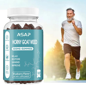 OEM Horny Goat Weed y Extracto Herbal de Epimedium en Gomitas de Grado Alimenticio (Empaque en Botella/Tambor) - Product Image 1