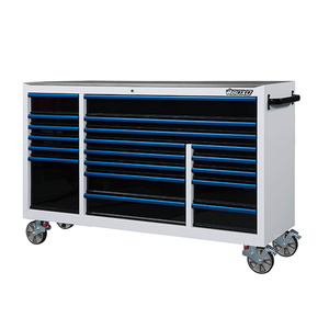 2021 72" 19 Drawer Multi-fonction Car Repair Tool Cabinet Rolling Tool Chest Car Repair Metal Tool Trolley With Power Strip