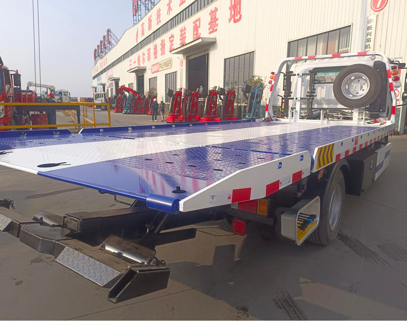 SHENBAI 4X2 6Ton Wrecker Flatbed Towing