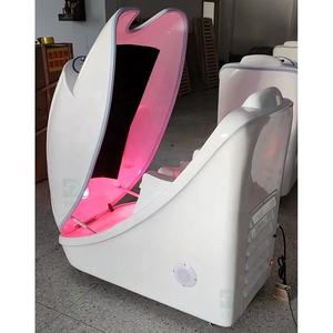 Máy Xông Hơi Ozone Trị Liệu Bằng Tia Hồng Ngoại Di Động Xa Phòng Tắm Mát Xa Làm Đẹp Ngồi Xông Hơi Spa - Product Image 5