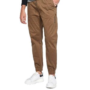 Pantalons décontractés pour hommes, style poche, taille mi-haute, devant plat, teinture unie, nouveau design tendance, vente en gros - Product Image 2