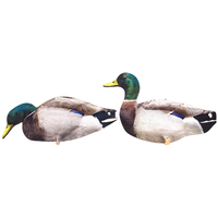 Silhouette de canard floqué anti-reflet pour la chasse, impression UV sur PP, gain de place