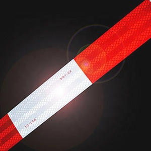 3 M Reflective Tape 983D-2 Reflective Safety Red and White Reflecting Signmark 3 m Diamond Grade Reflective Tape - Product Image 5