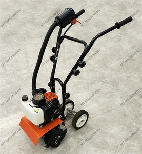 2 Stroke Rotary Mini Tiller <b>Cultivator</b> 52CC Gasoline Tiller <b>Cultivators</b> Power Agriculture Farming Mini Rotary Tiller - Product Image 6