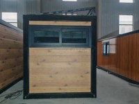 Kit de maison préfabriquée Maison modulaire à capsule avec salle de bain Bâtiments préfabriqués Maisons en conteneur prêtes à vivre