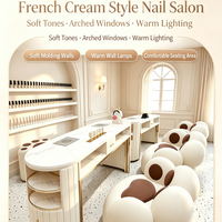 Table de manucure de luxe en marbre doré avec aspirateur à poussière intégré, poste de travail pour salon de manucure, équipement professionnel