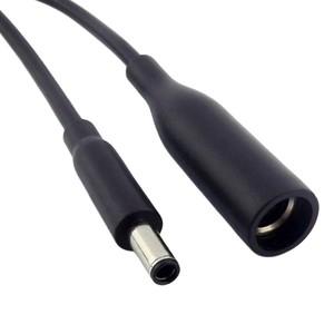 Adaptador de Punta de 7.4mmx5.0 a 4.5mmx3.0 para Cargador de Portátil Dell |   Convierte el antiguo pin grande en una nueva punta redonda inteligente |   Cable de 15 cm - Product Image 1