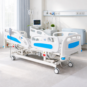 Tempat Tidur Perawatan ABS Grosir Pabrik CE, Tempat Tidur Medis Multifungsi, Tempat Tidur Elektrik untuk Pasien Lansia, Tempat Tidur ICU Rumah Sakit, Tempat Tidur Perawatan Panti Jompo - Product Image 1