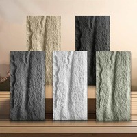 NAYA Luxury Pu Faux Stone Rock Wall Pillar Panel Stone Column Wraps Villa and Hotel Outdoor Decoration
