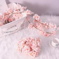 Penjualan laris bunga tiruan bunga sakura buatan bunga sakura untuk dekorasi pernikahan